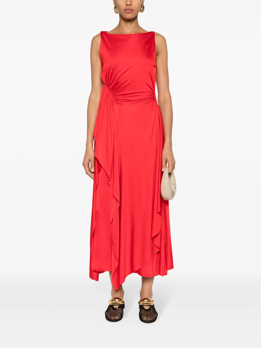 Rochie de seara Lanvin rosie - Img 2