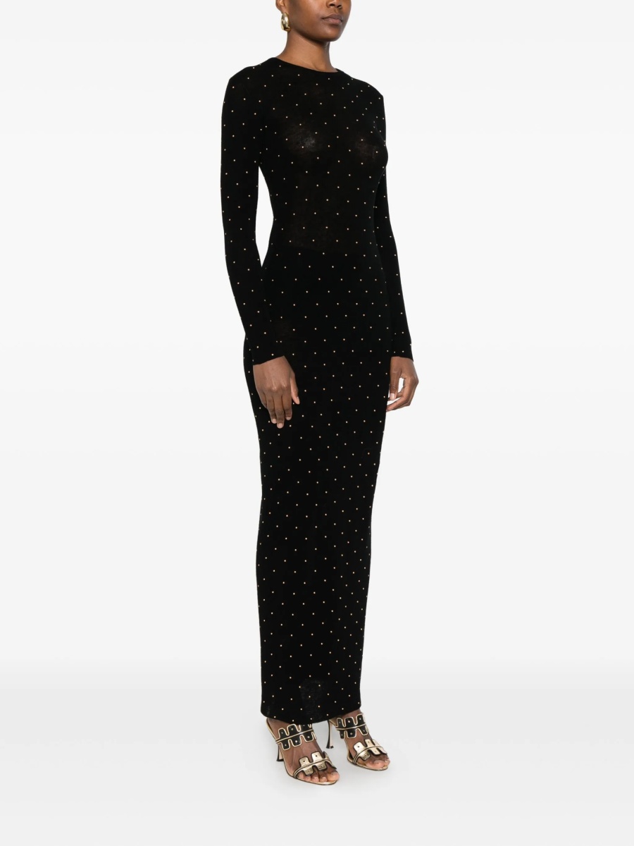 Rochie de seara RABANNE neagra - Img 3