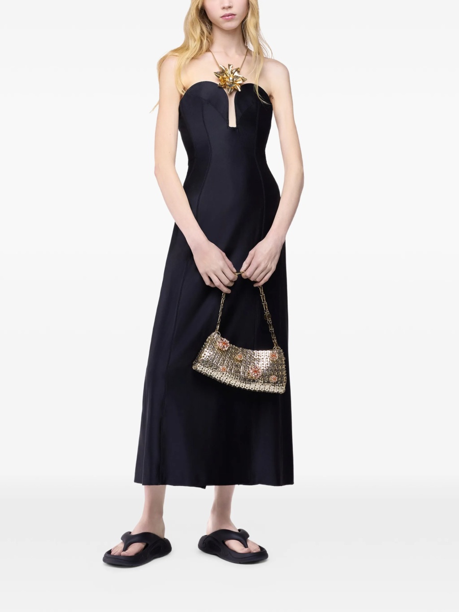 Rochie de seara RABANNE neagra - Img 2