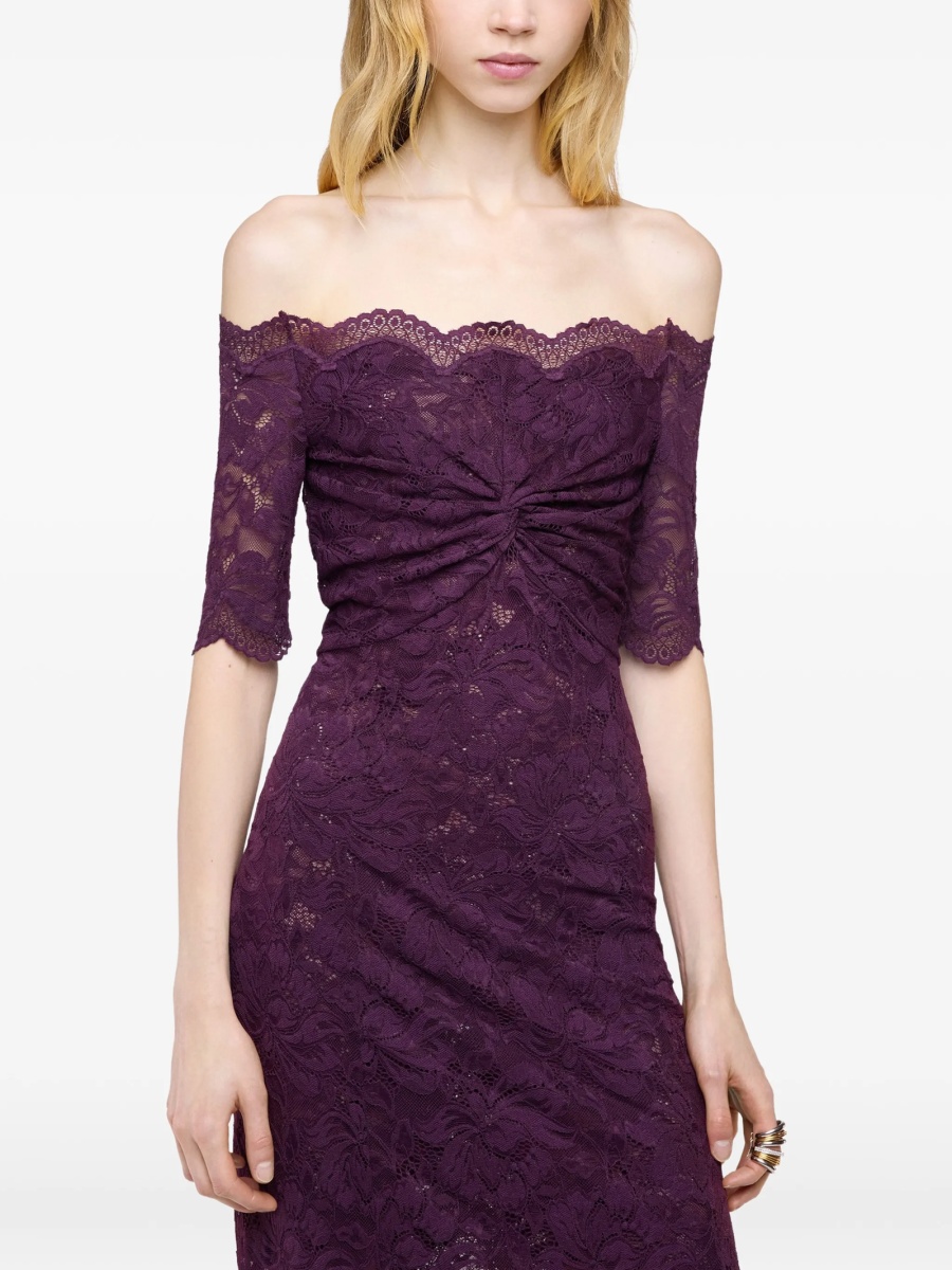 Rochie de seara RABANNE violet din elastan si poliamida - Img 4
