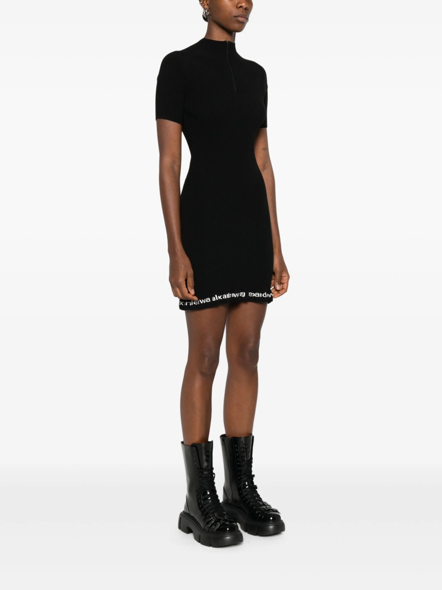 Rochie de zi Alexander Wang neagra - Img 3