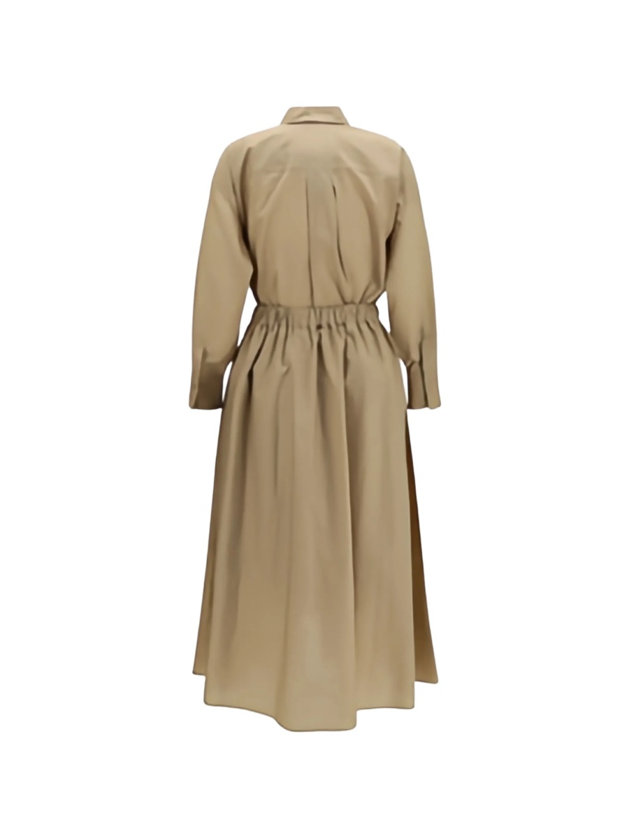 Rochie de zi Brunello Cucinelli verde - Img 2