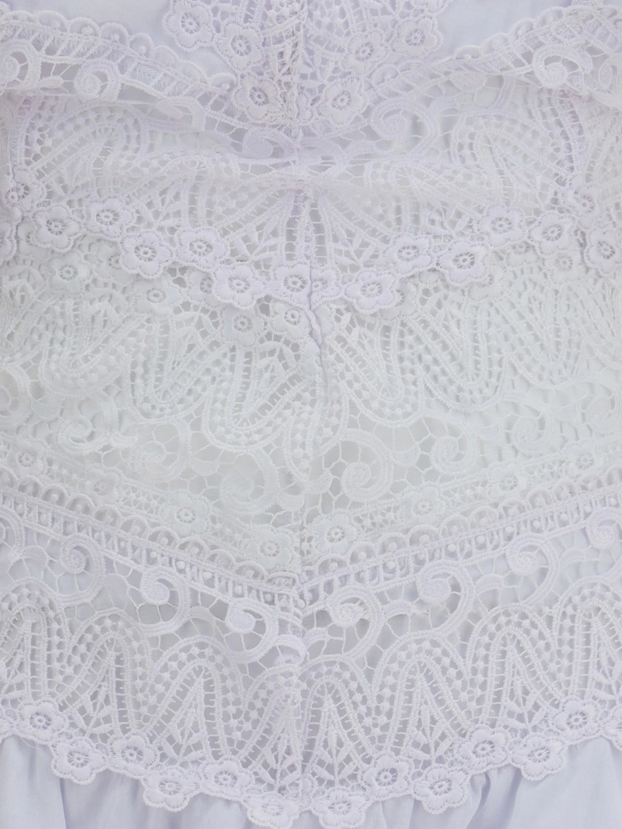 Rochie de zi CHARO RUIZ alba - Img 3
