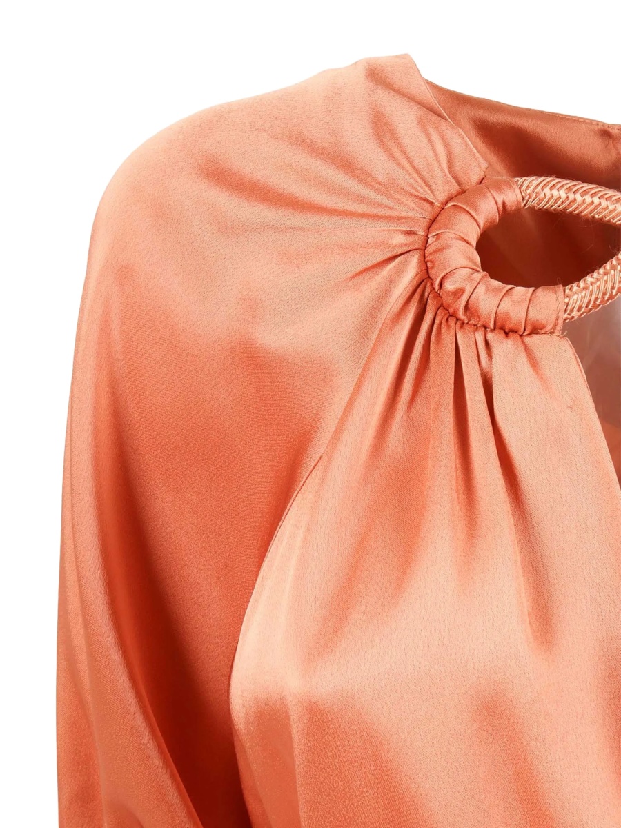Rochie de zi Clips portocalie - Img 3