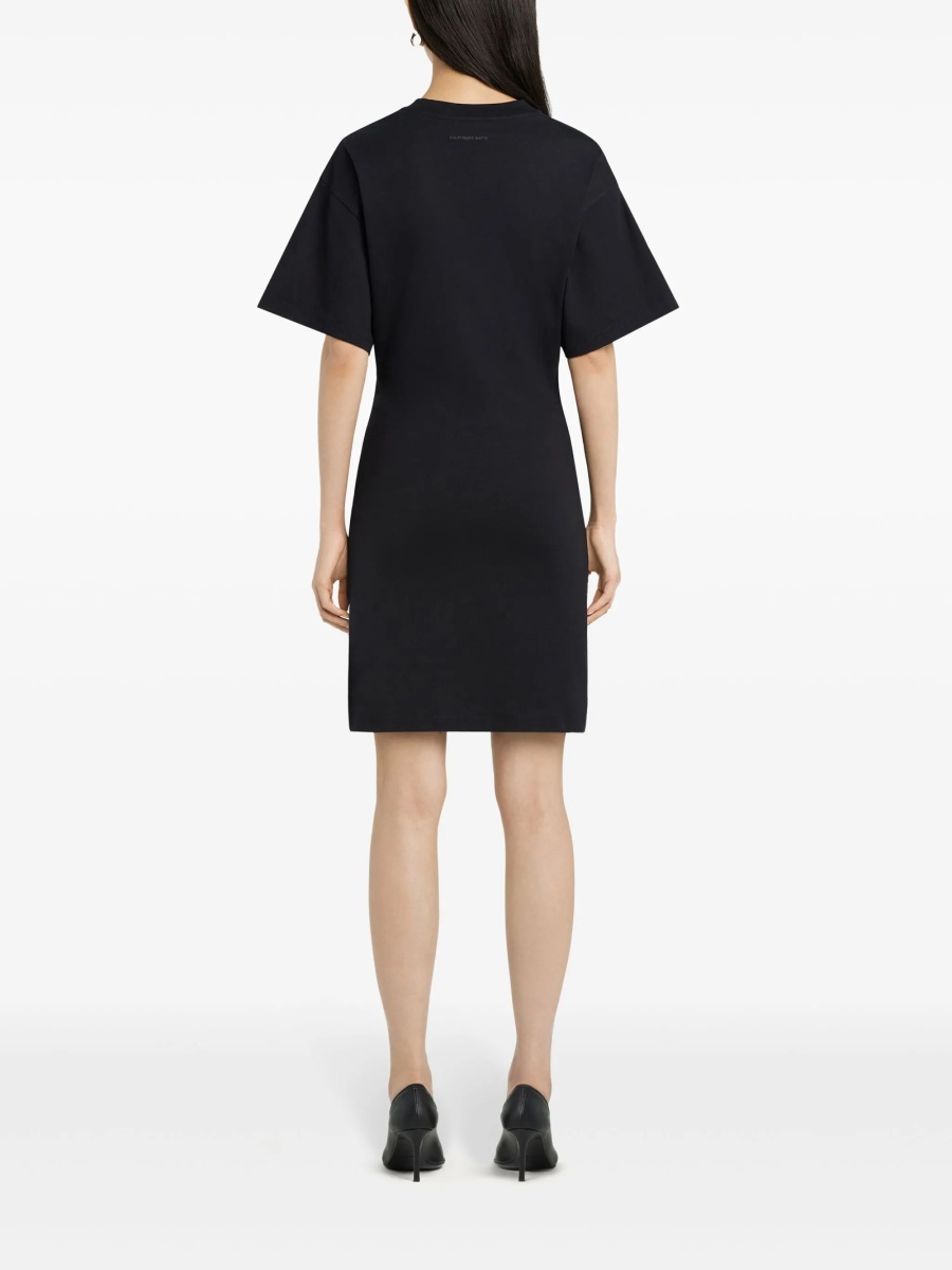 Rochie de zi COURRÈGES neagra - Img 4
