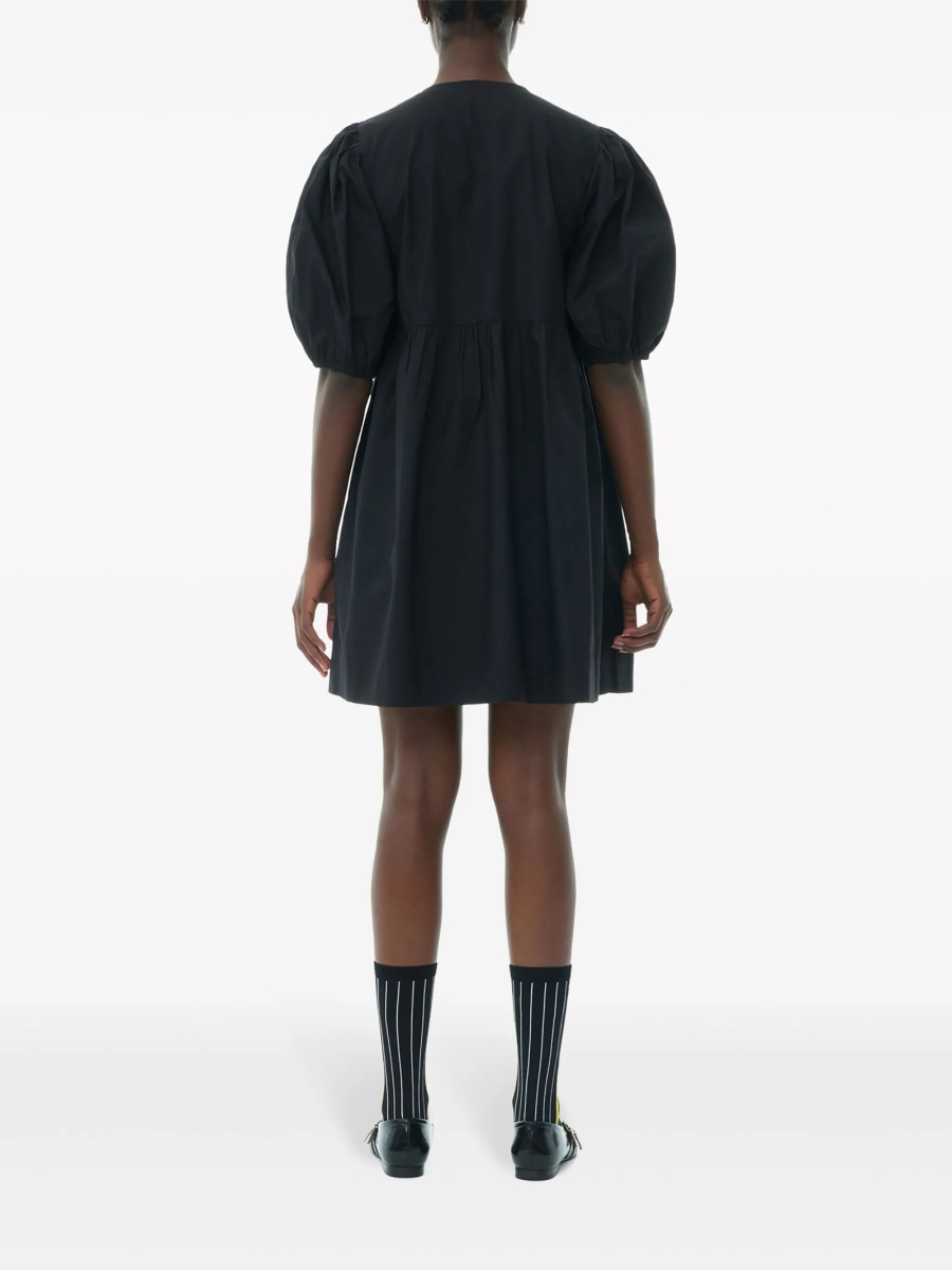 Rochie de zi Ganni neagra - Img 3