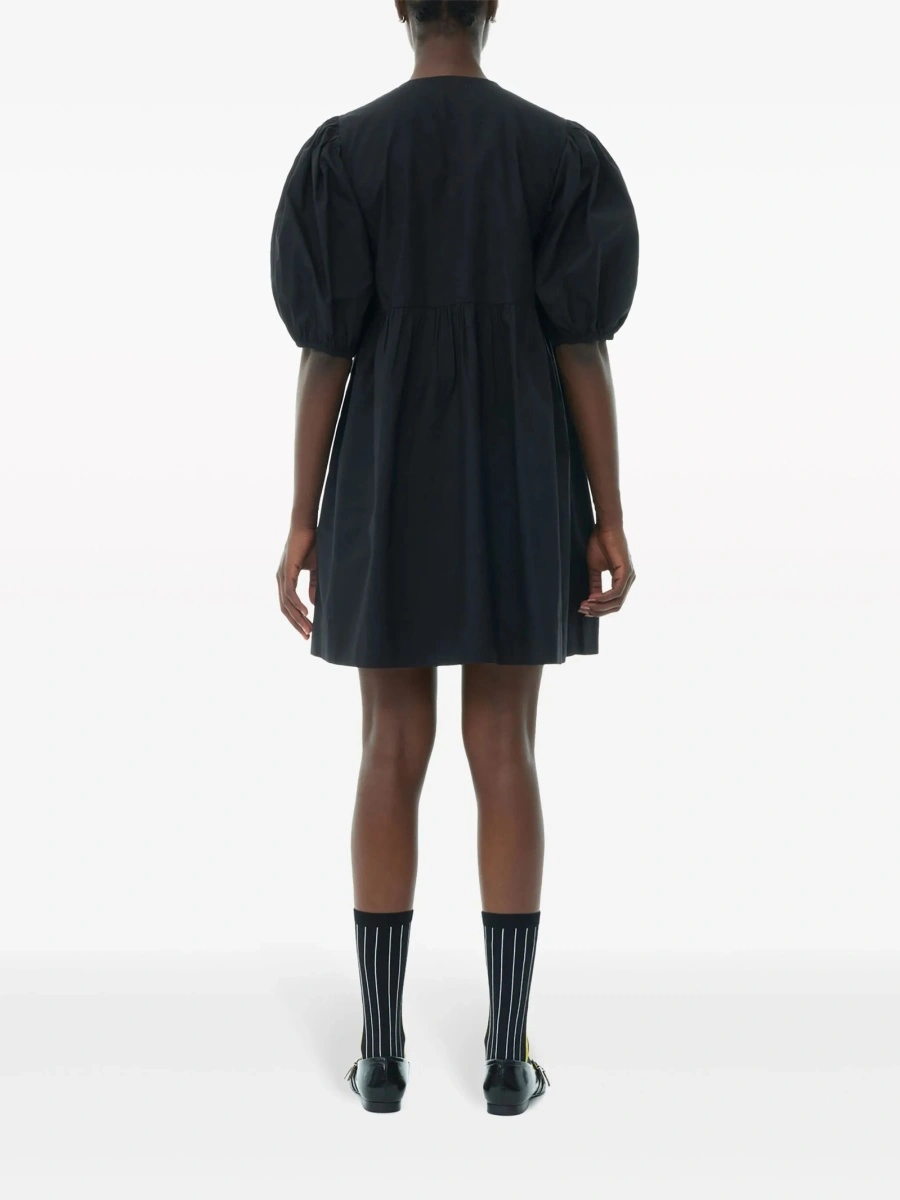 Rochie de zi Ganni neagra - Img 3