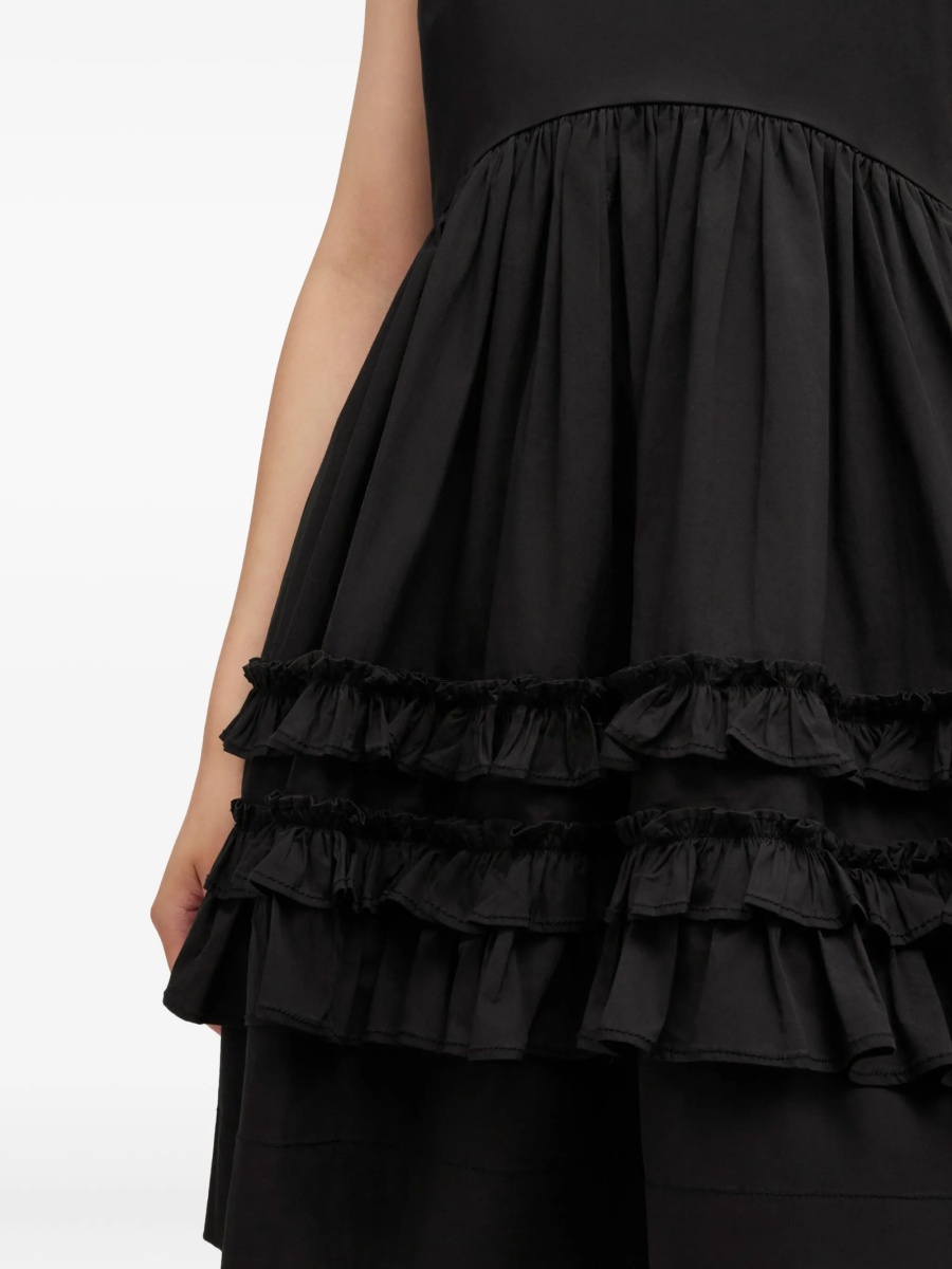 Rochie de zi Ganni neagra - Img 4