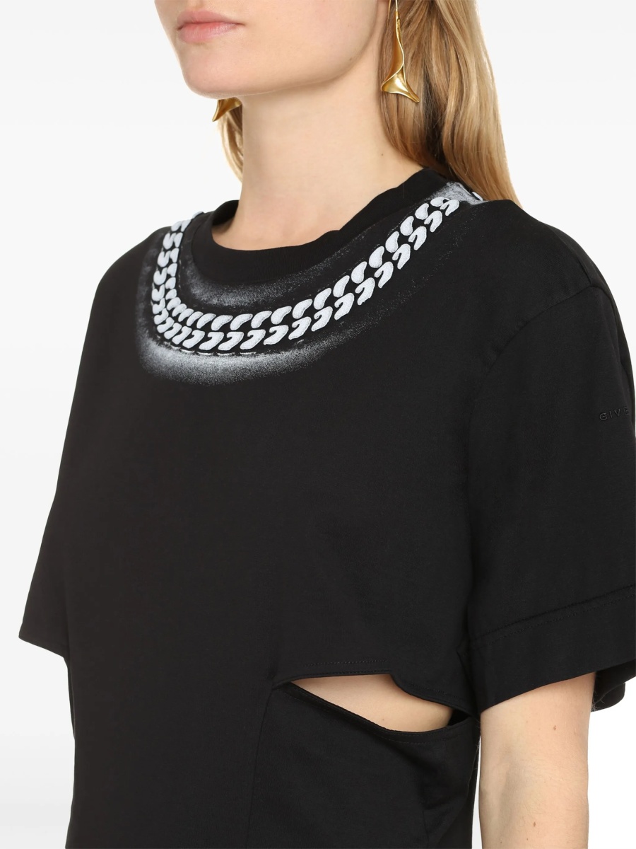 Rochie de zi Givenchy neagra - Img 4