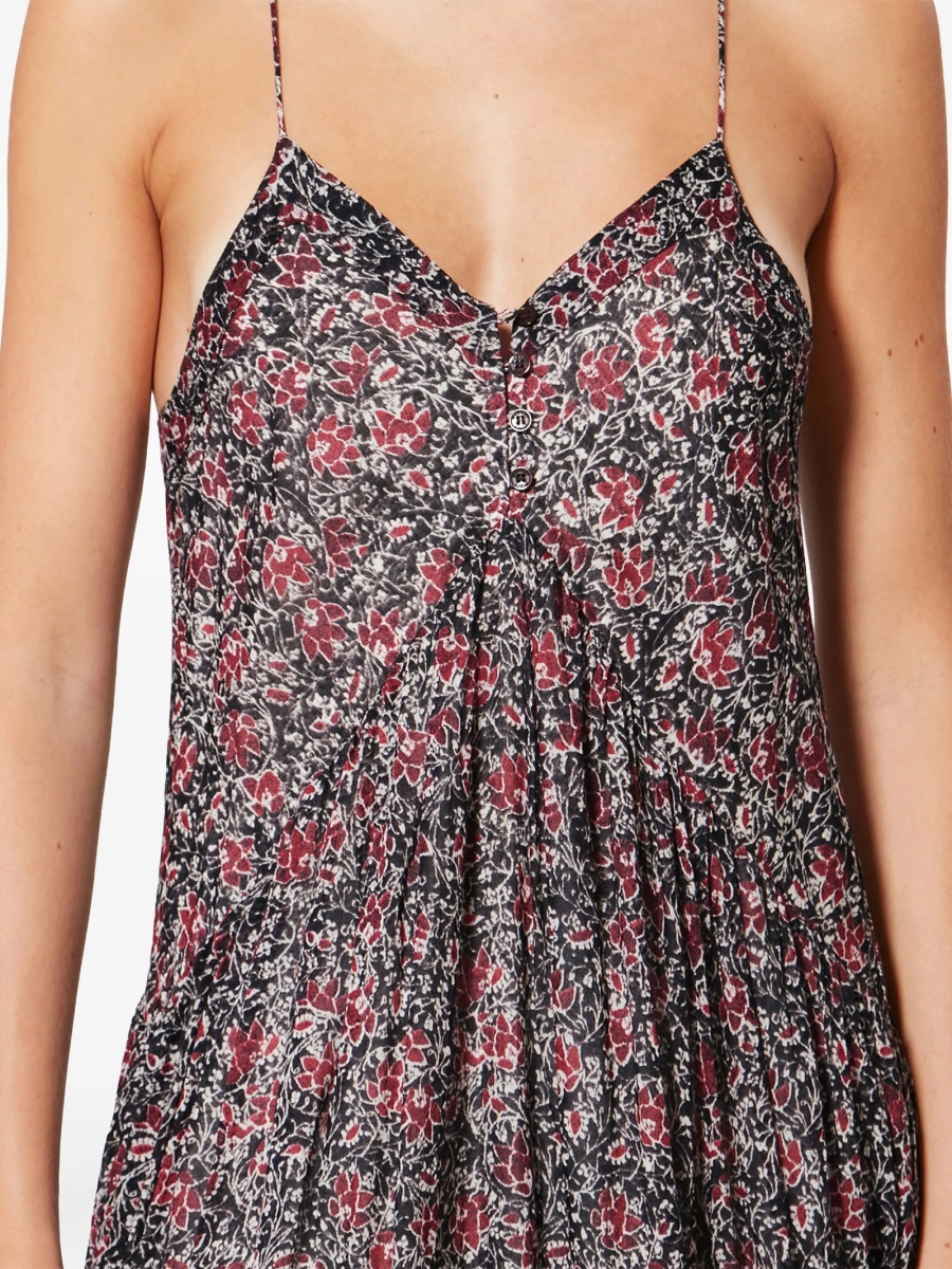Rochie de zi ISABEL MARANT ETOILE neagra - Img 4