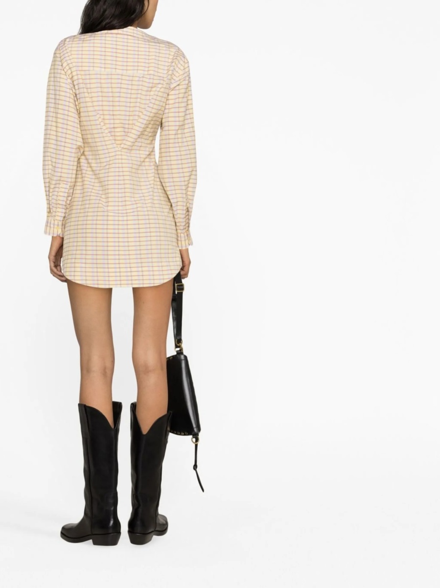 Rochie de zi Isabel Marant galbena - Img 3
