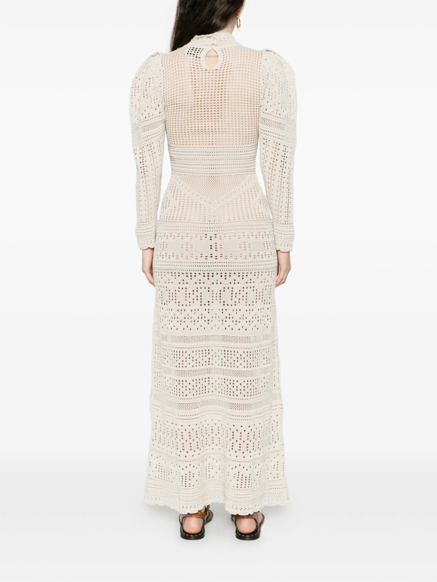Rochie de zi Isabel Marant neutra - Img 4