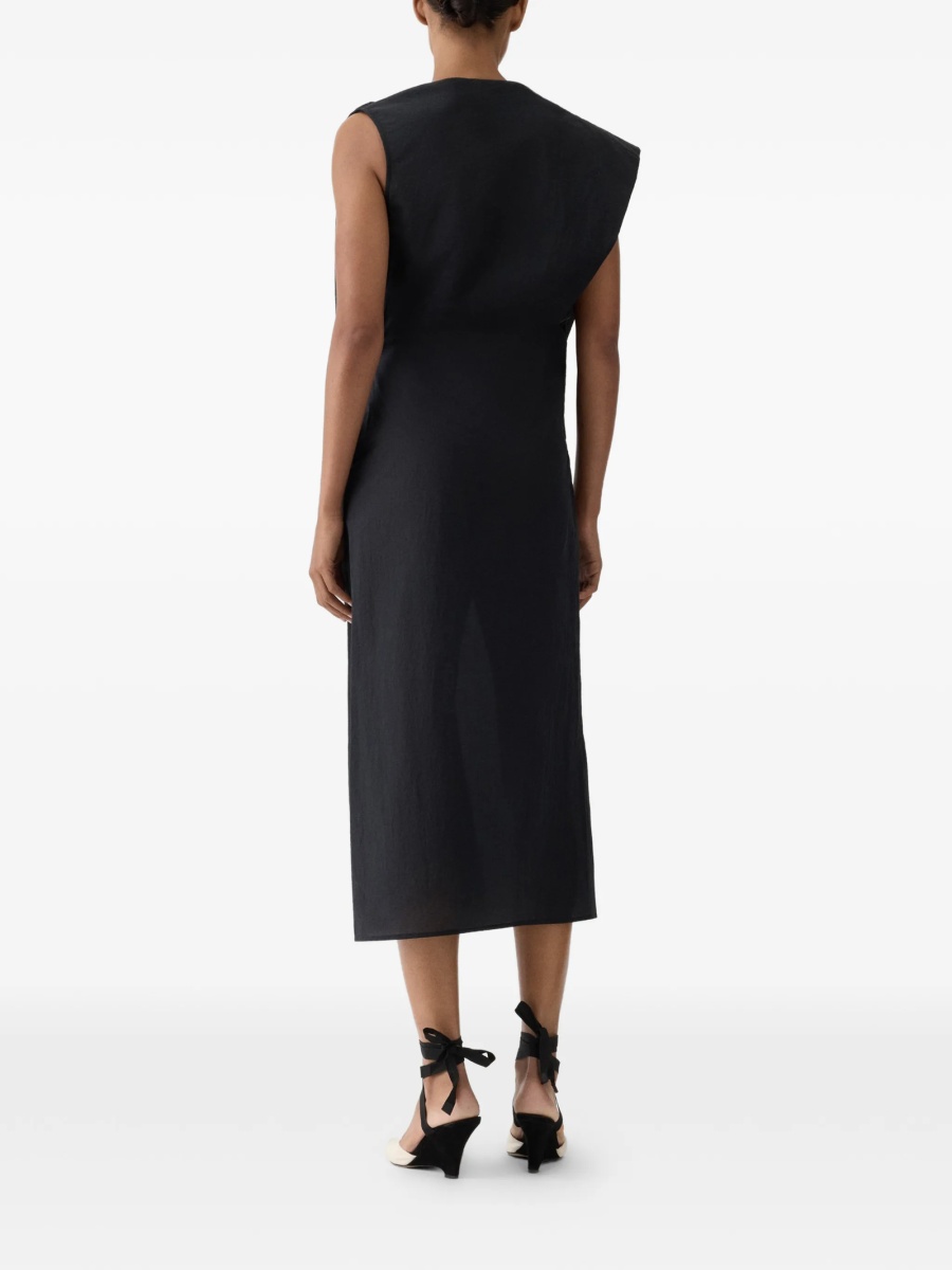Rochie de zi JACQUEMUS neagra - Img 3