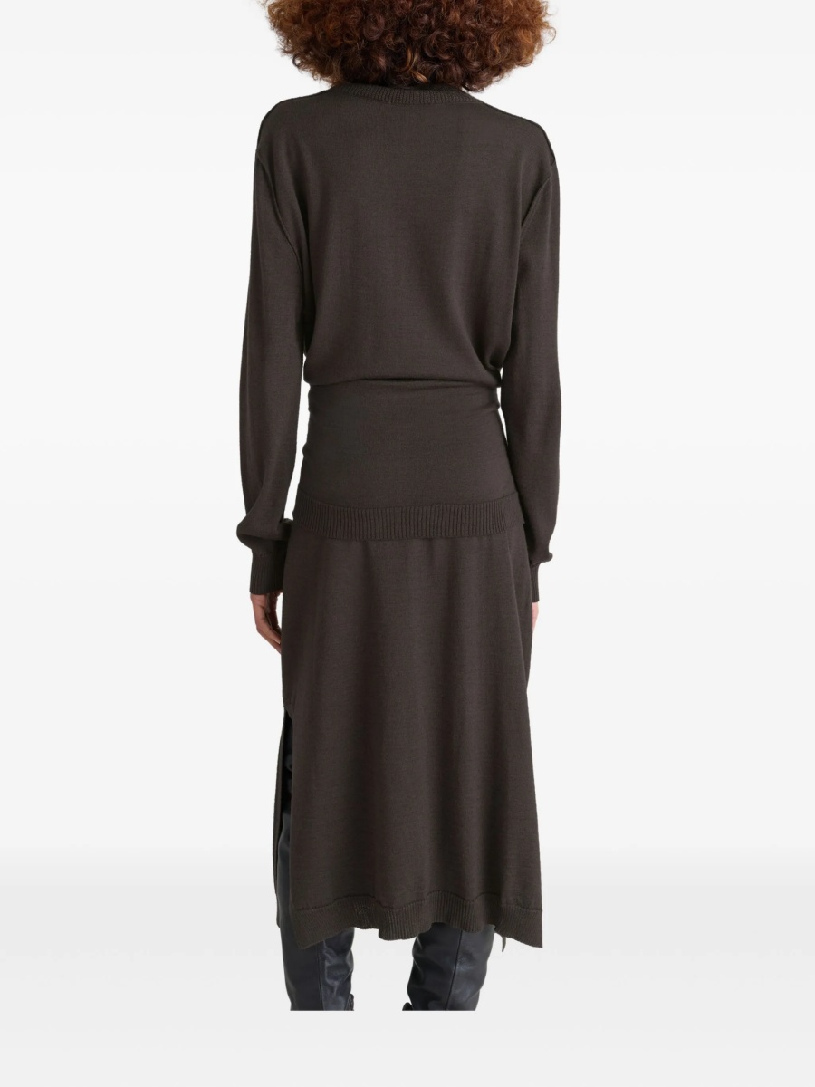 Rochie de zi LEMAIRE maro - Img 4