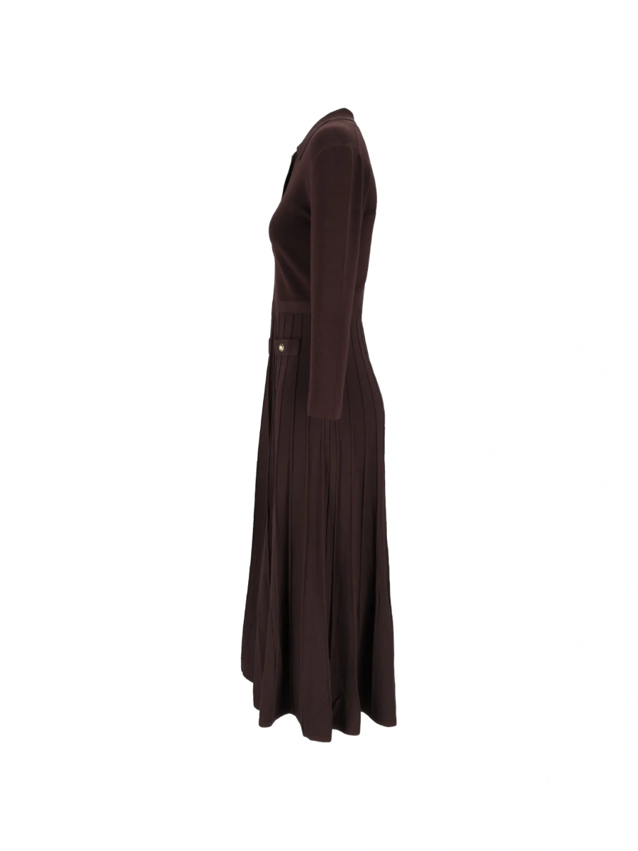 Rochie de zi Michael Kors maro - Img 3