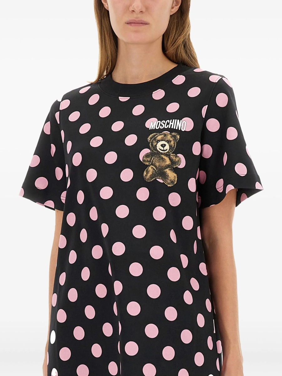 Rochie de zi Moschino neagra - Img 4