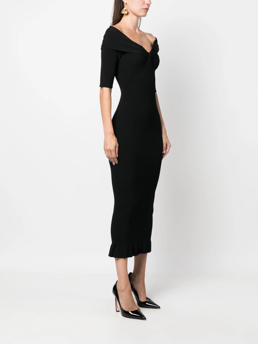 Rochie de zi Philosophy neagra - Img 3