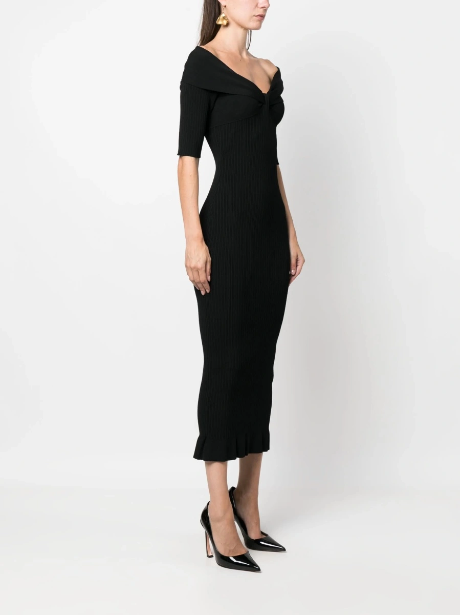 Rochie de zi Philosophy neagra - Img 3