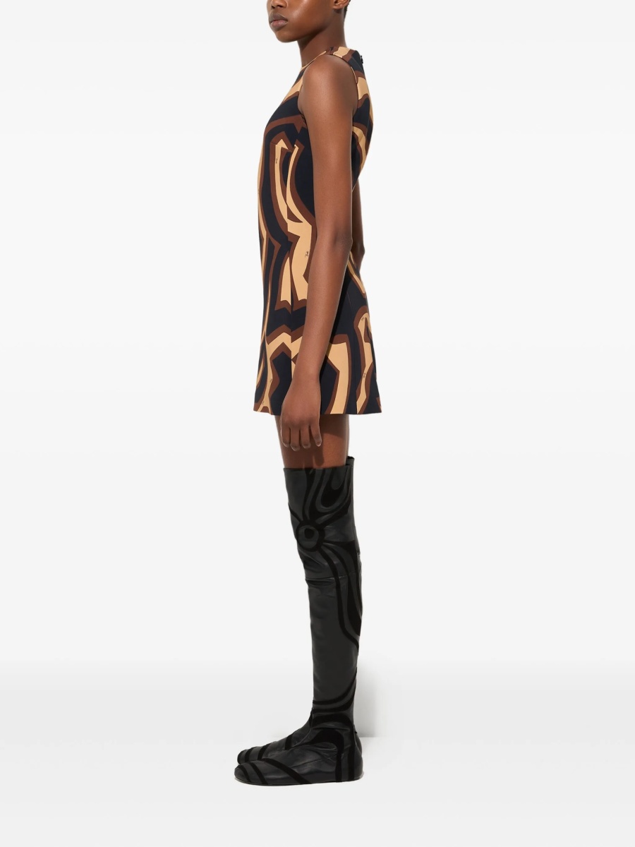 Rochie de zi PUCCI neagra - Img 3