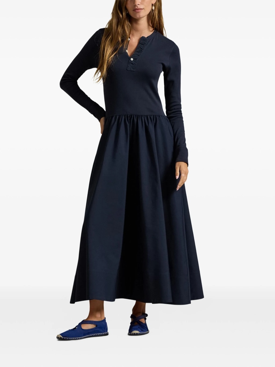 Rochie de zi Ralph Lauren albastra - Img 2