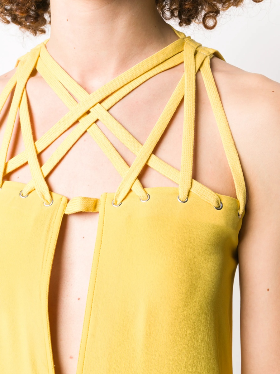 Rochie de zi Rick Owens galbena - Img 5