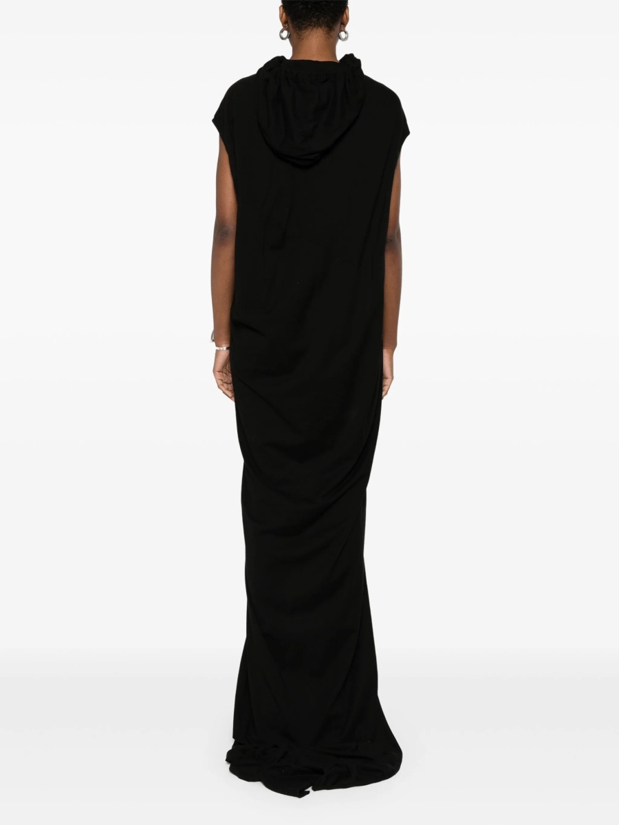 Rochie de zi Rick Owens neagra - Img 4