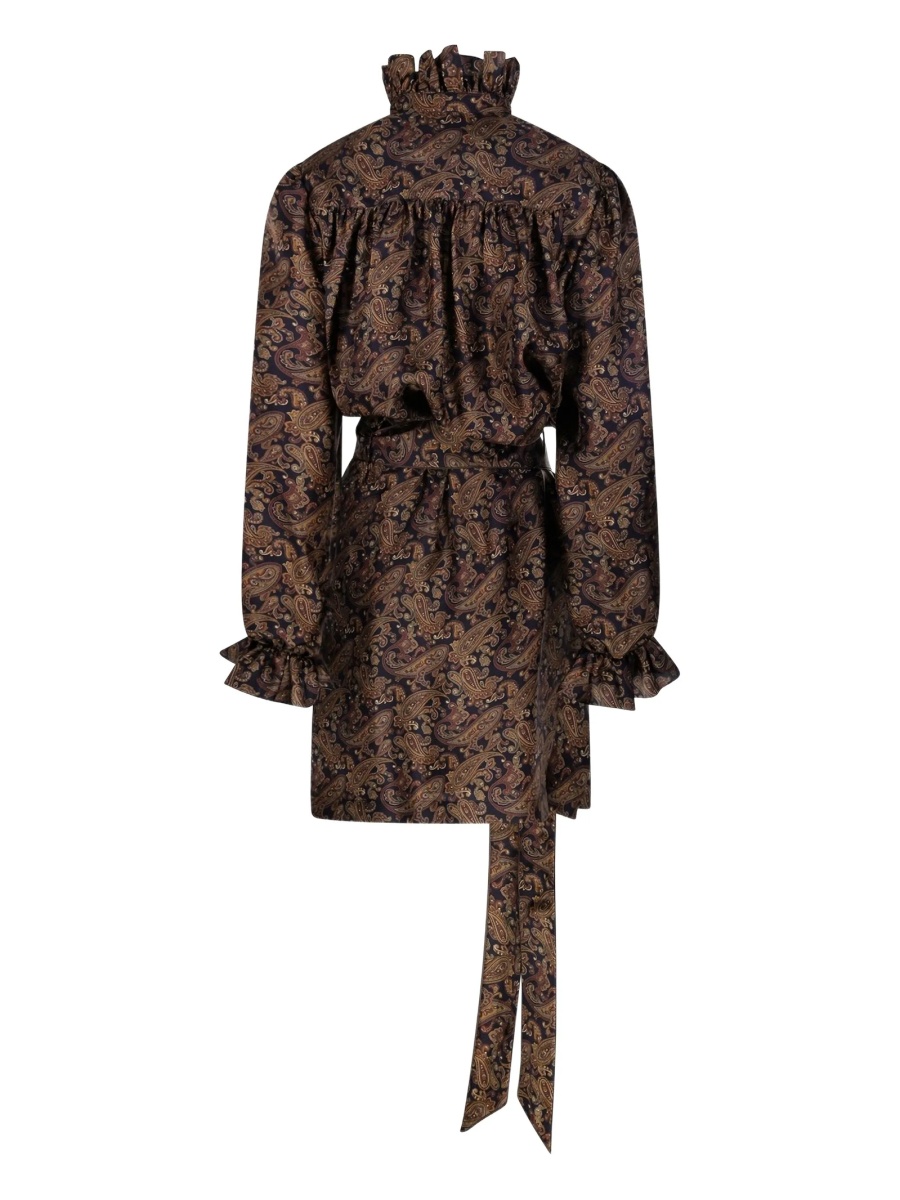 Rochie de zi Saint Laurent albastra - Img 2
