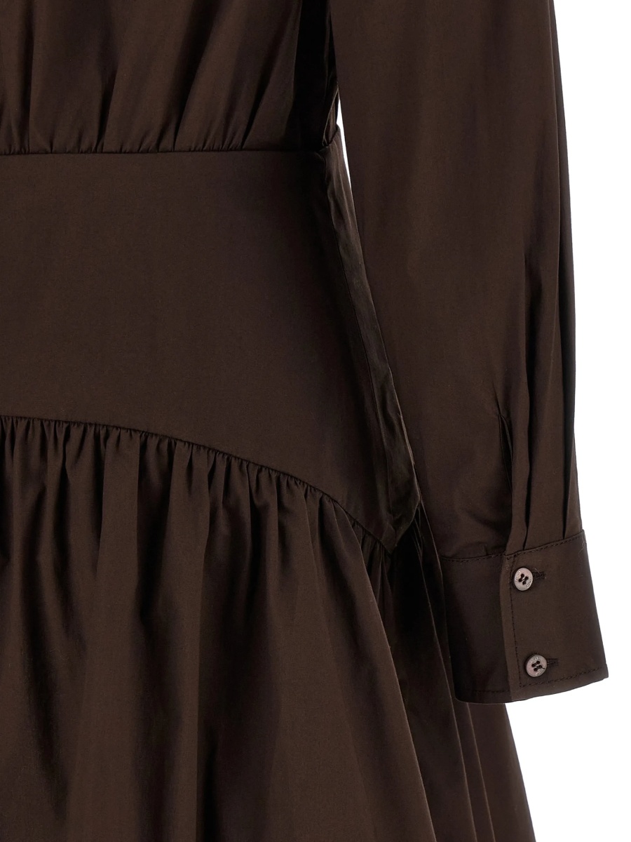 Rochie de zi STAUD maro - Img 4