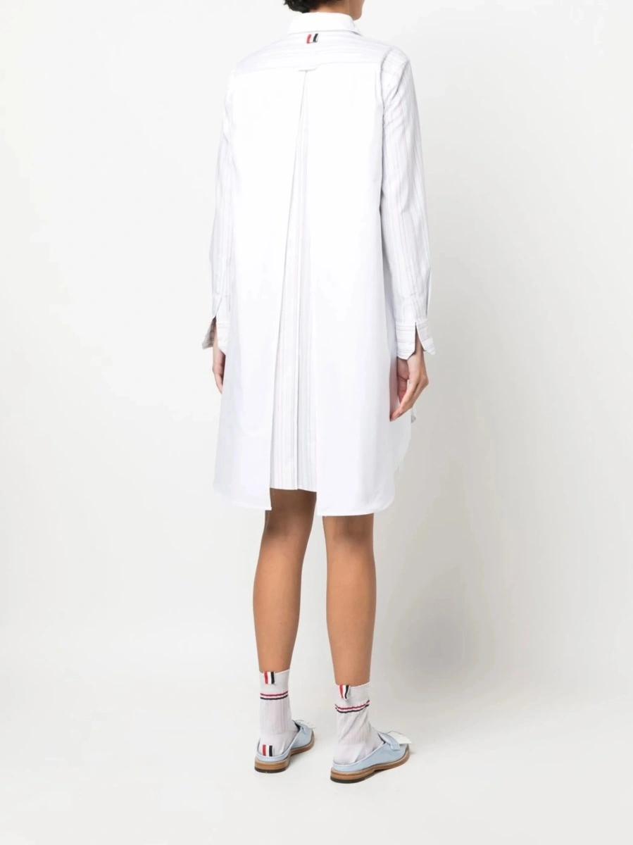 Rochie de zi Thom Browne alba - Img 4