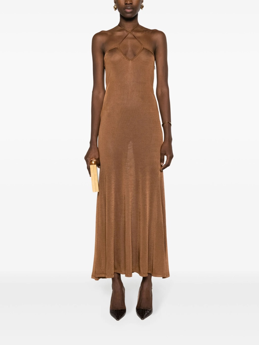 Rochie de zi Tom Ford maro - Img 2