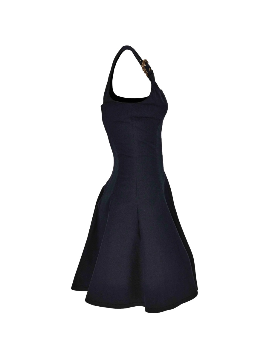 Rochie de zi Versace Jeans Couture neagra - Img 3