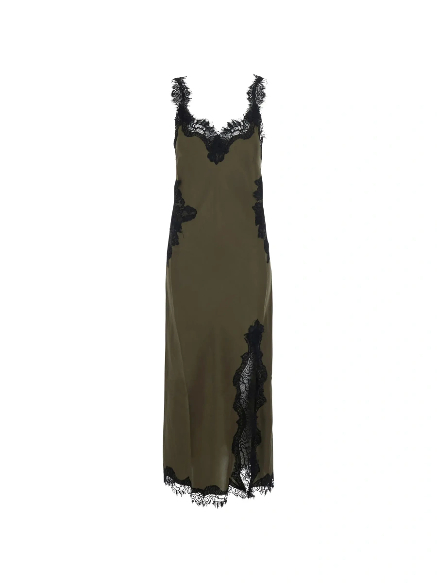 Rochie lunga GOLD HAWK verde - Img 6