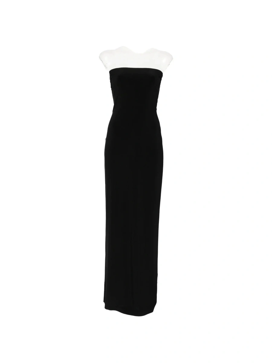 Rochie lunga NORMA KAMALI neagra - Img 8