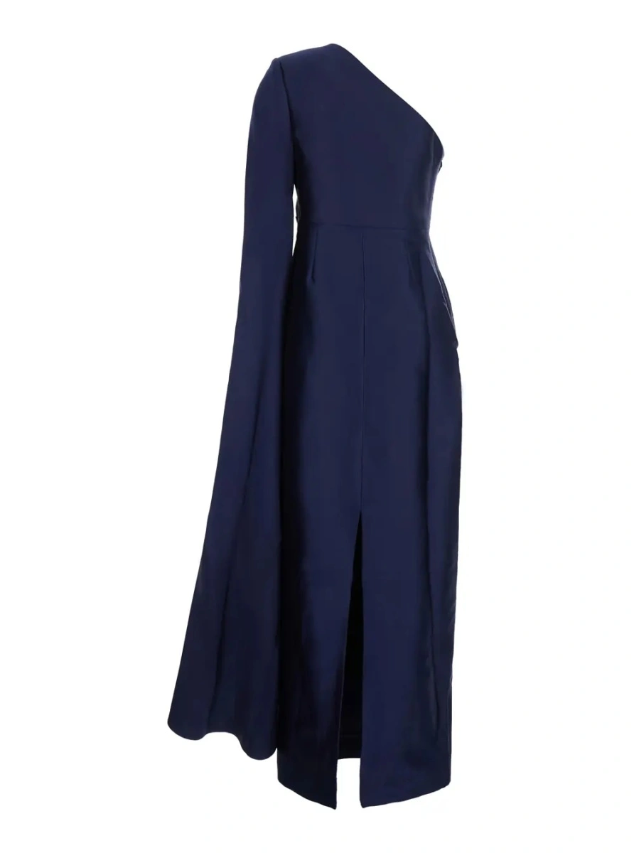 Rochie lunga SOLACE LONDON albastra 'Veya' - Img 2