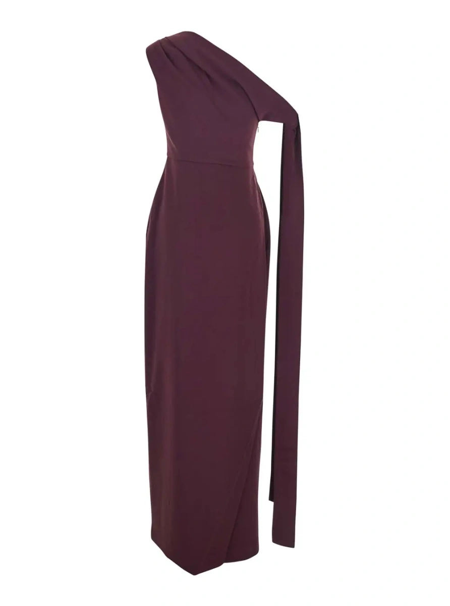 Rochie lunga SOLACE LONDON mov 'Irina' - Img 2