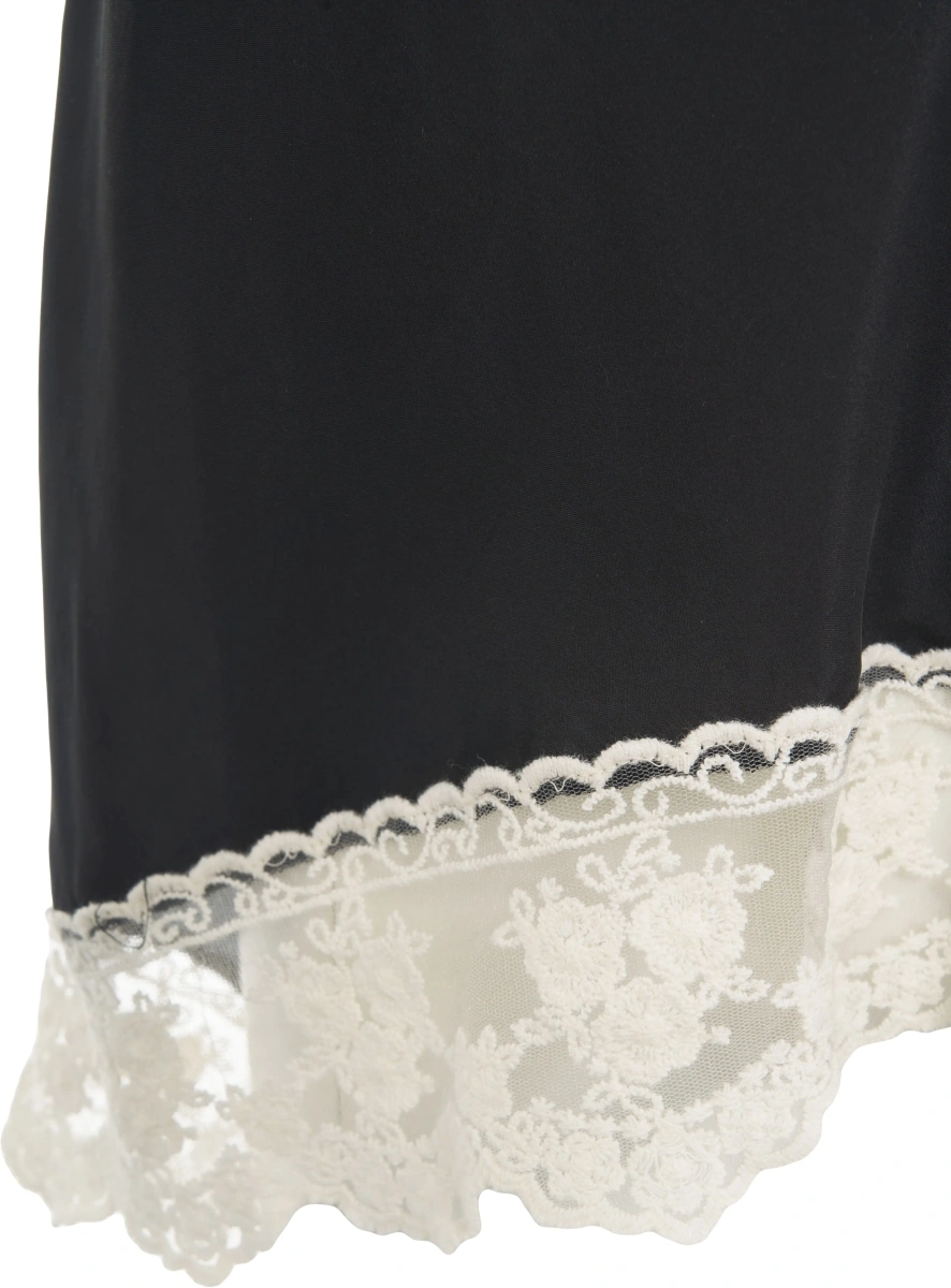 Rochie lunga THE GARMENT neagra 'Darling Slip' - Img 4