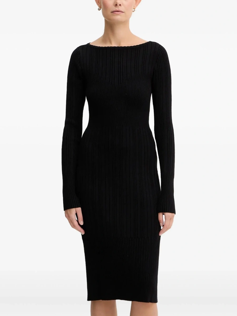 Rochie lunga TWINSET neagra - Img 8