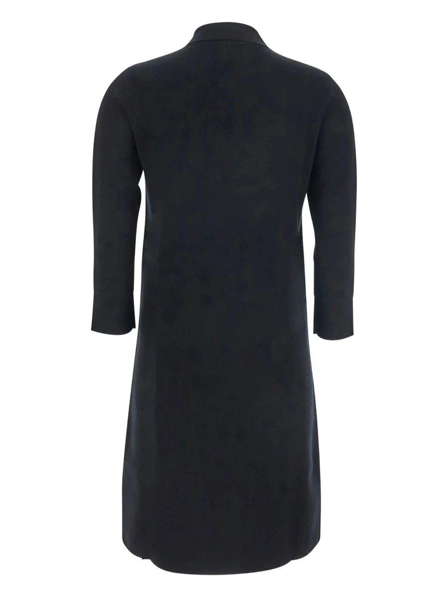 Rochie MaxMara Studio neagra din vascoza - Img 4