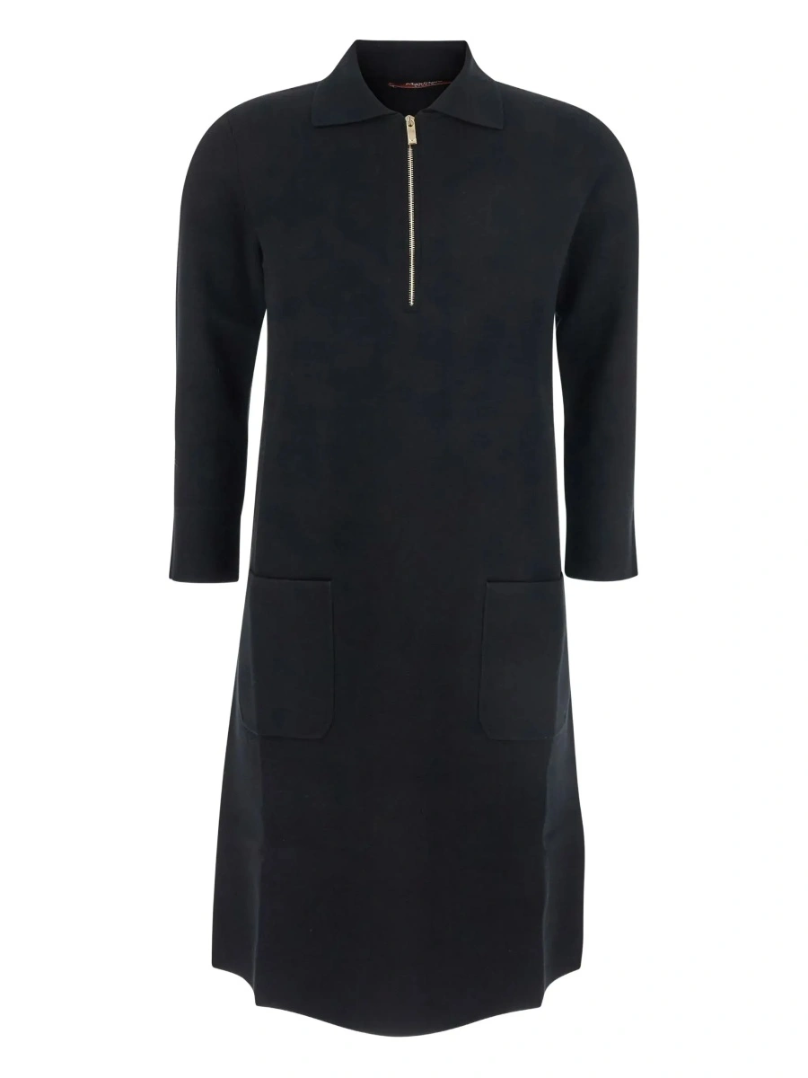 Rochie MaxMara Studio neagra din vascoza - Img 6