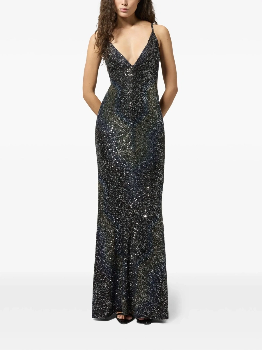 Rochie MISSONI BEACHWEAR multicolor din vascoza - Img 4
