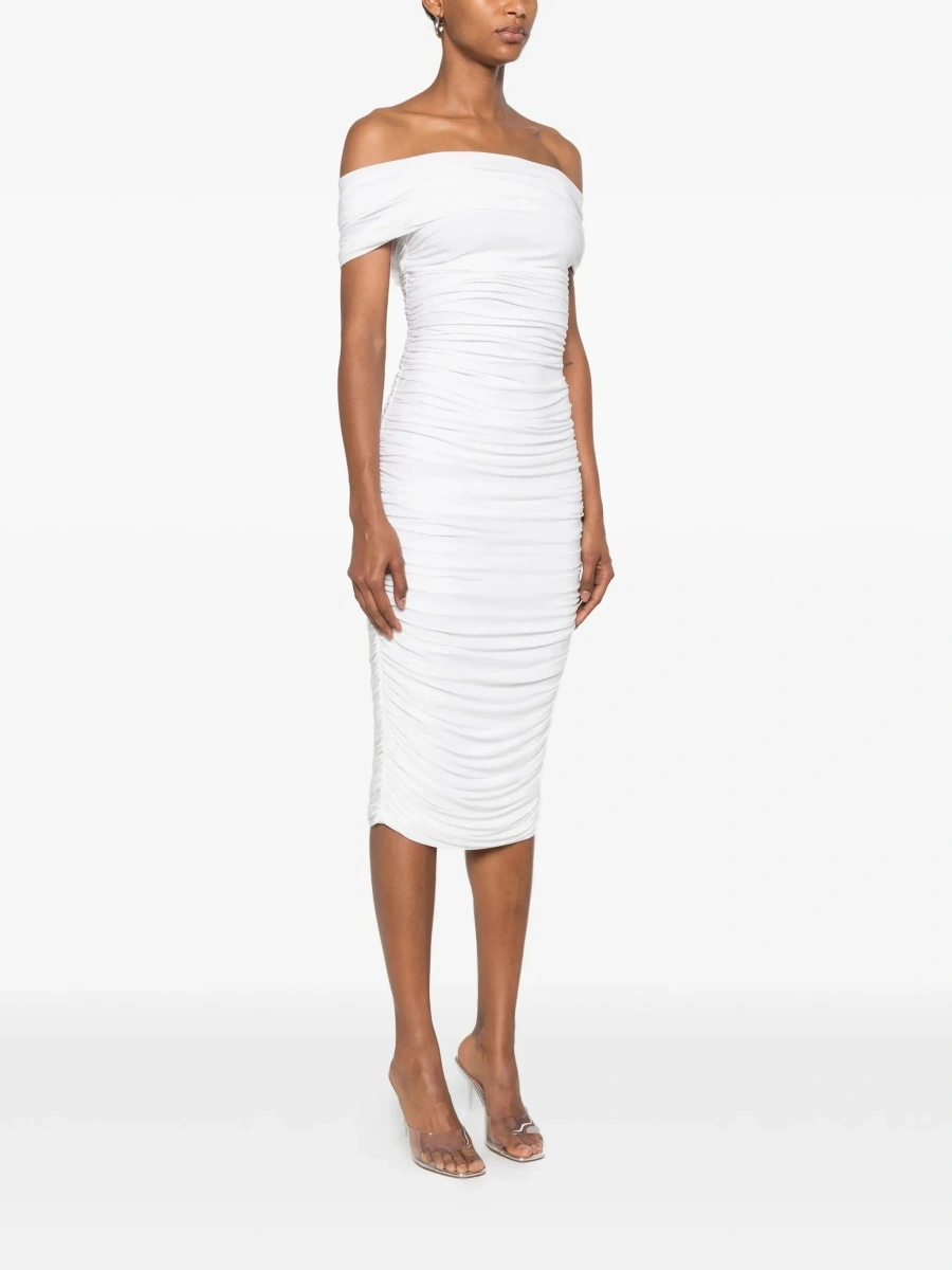 Rochie NORMA KAMALI alba - Img 5