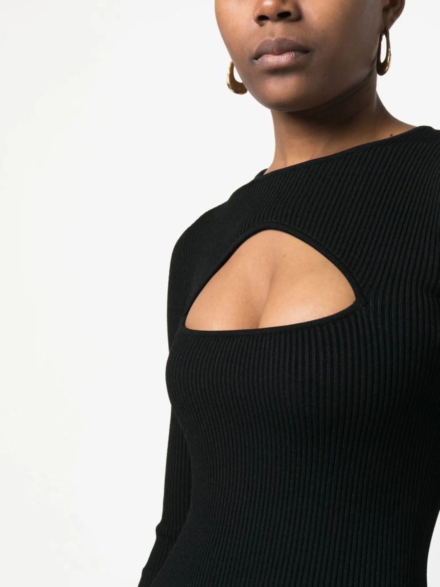 Rochie tricotata DSQUARED2 neagra - Img 5