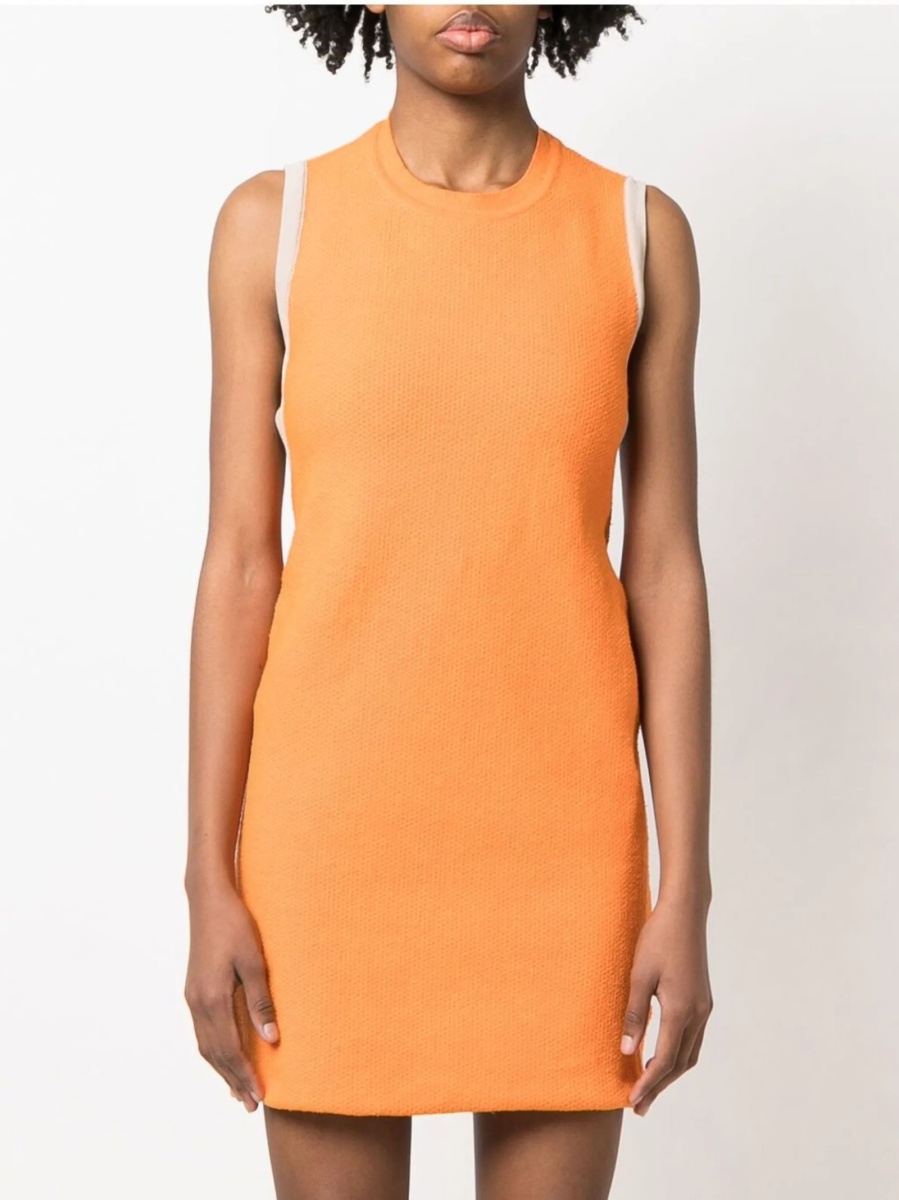 Rochie tricotata JACQUEMUS portocalie - Img 3