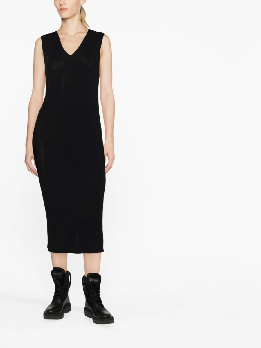 Rochie tricotata Moncler neagra - Img 2