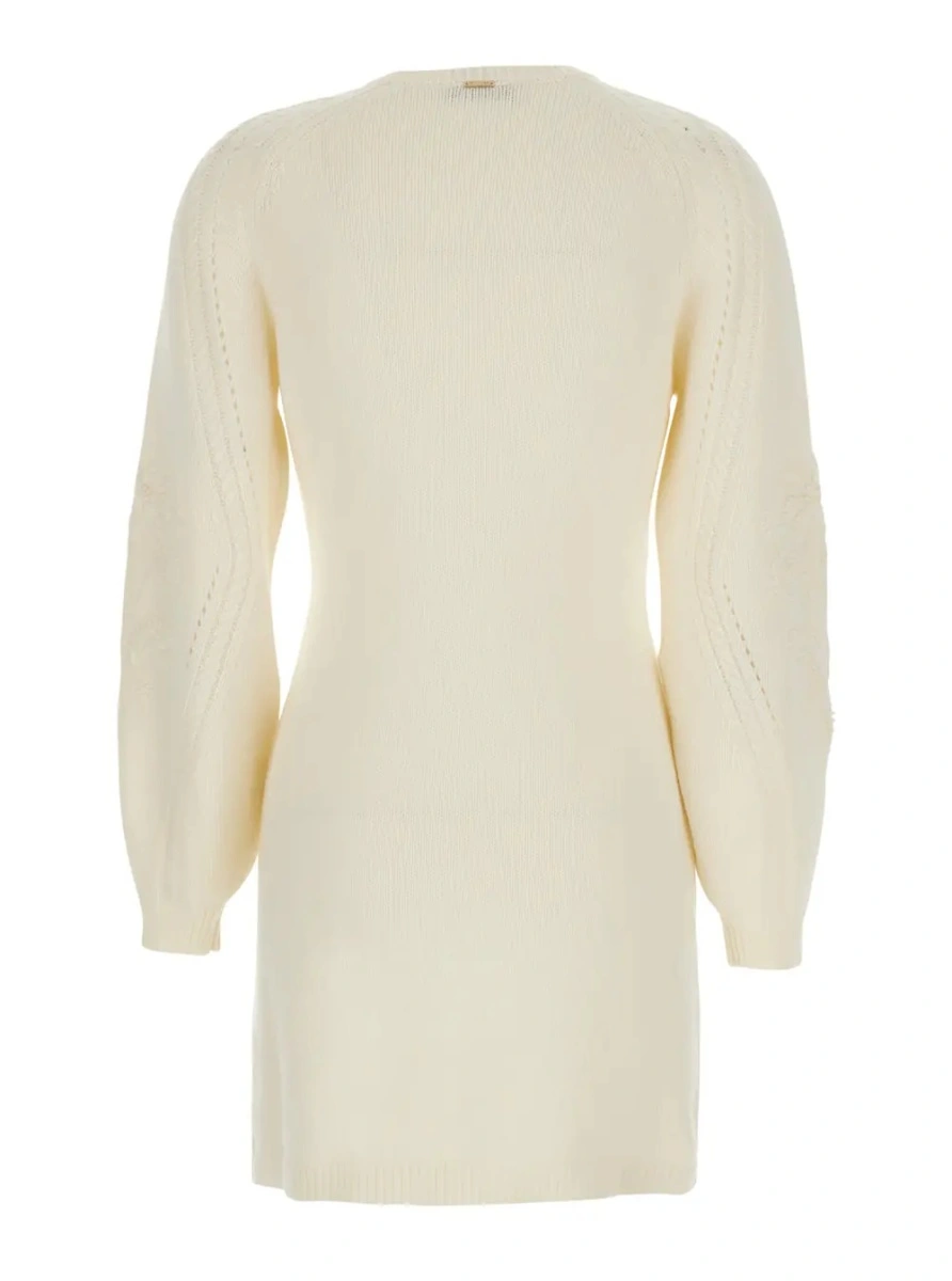 Rochie TWINSET alba din lana - Img 2