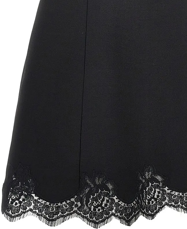 Rochii Crepe Couture mini dress with lace - Img 2