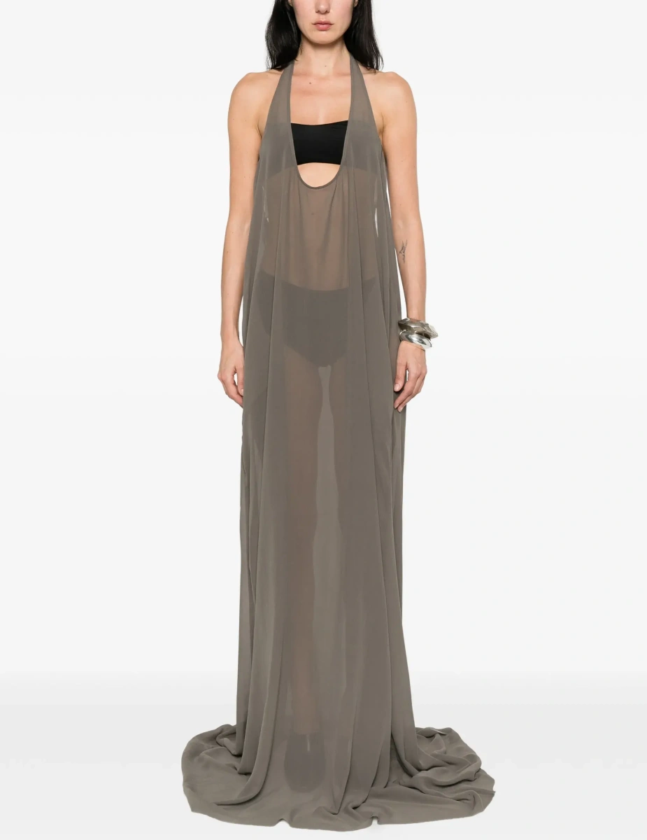 Rochii Haltar silk georgette Dress - Img 2