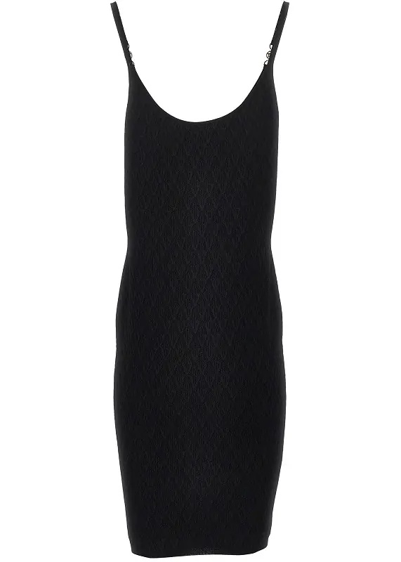Rochii Jacquard knit knee-length dress - Img 3