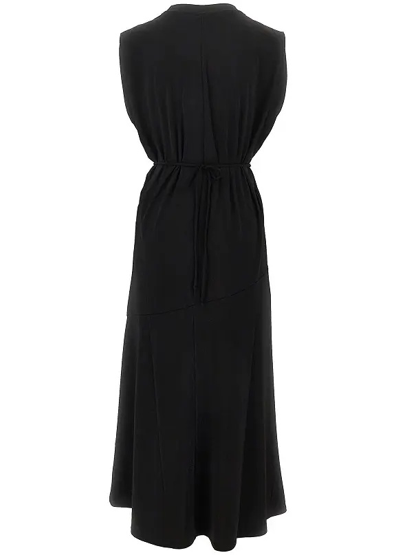 Rochii Jersey long dress with chain belt - Img 3