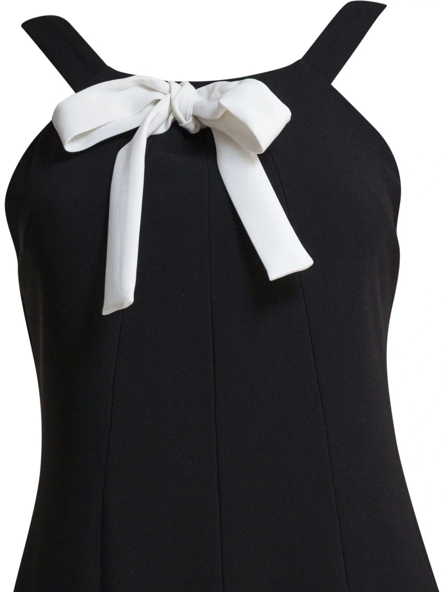 Rochii Jumpsuit with bow and zipper - Img 3